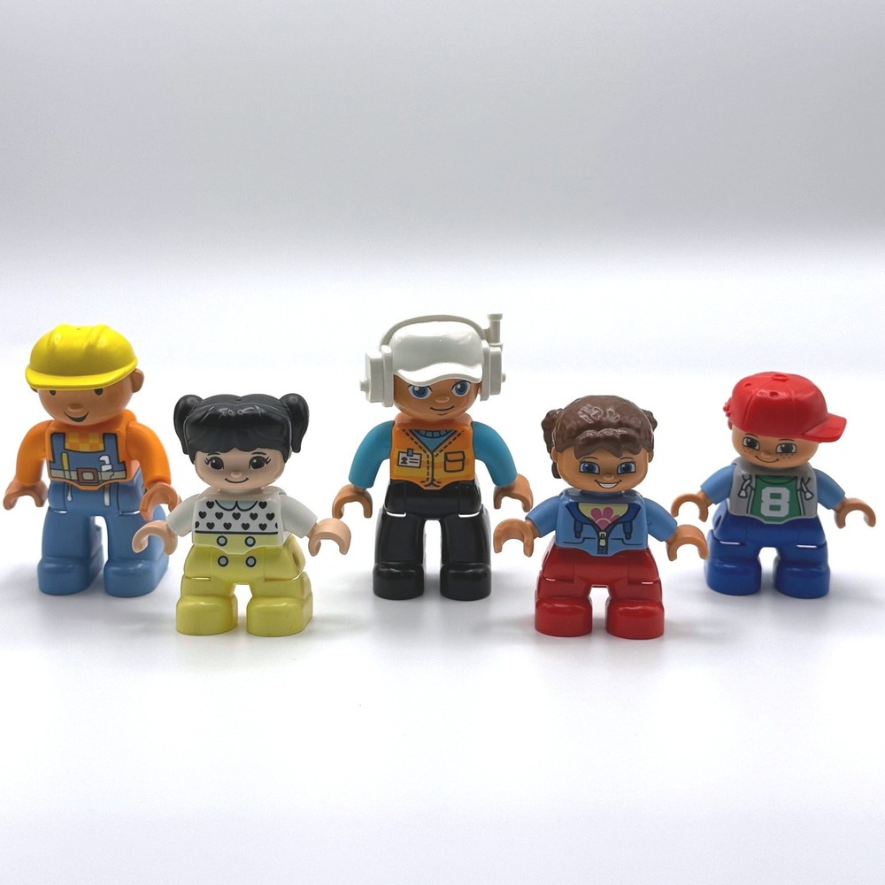 LEGO DUPLO Figure Lot of 5 - Includes Bob the Builder Mini figures